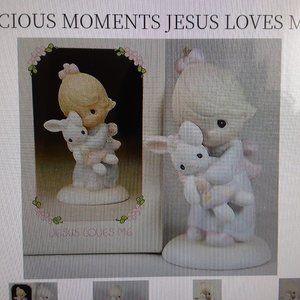 Precious Moments "Jesus Loves Me Figurine" NEW in Box